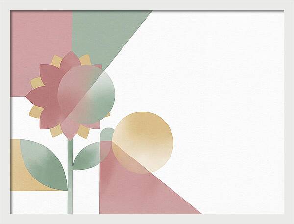 Dahlia Flower Minimalism
