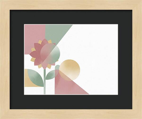 Dahlia Flower Minimalism