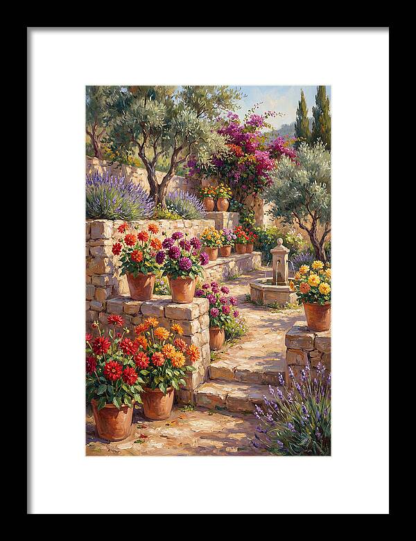 Dahlia Garden Serenity