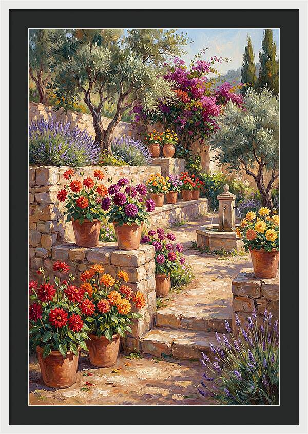Dahlia Garden Serenity