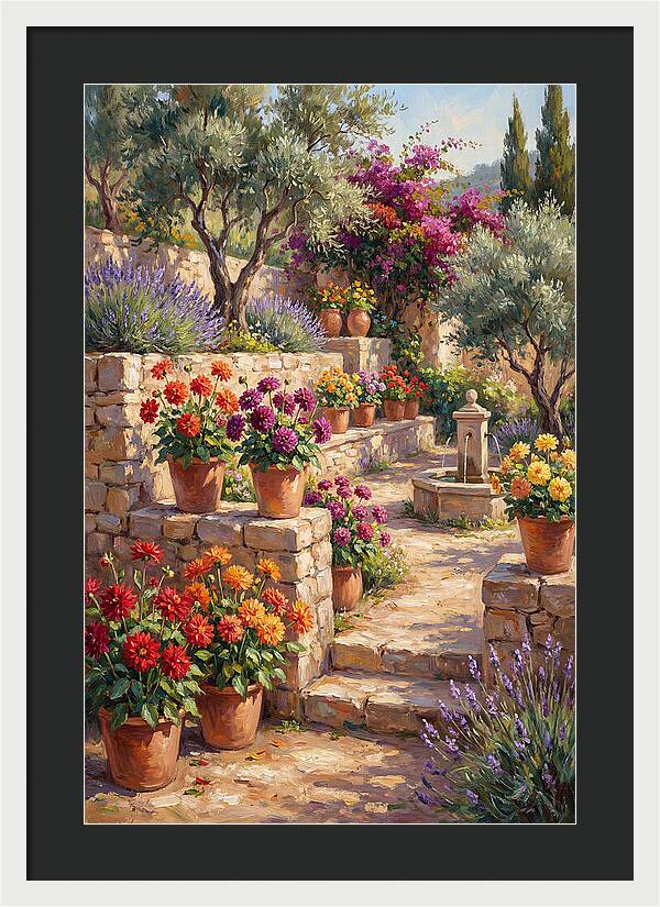 Dahlia Garden Serenity