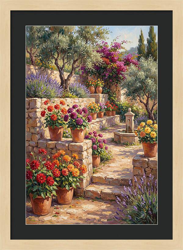 Dahlia Garden Serenity