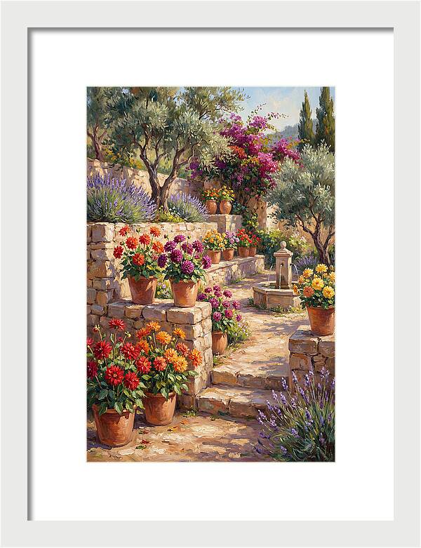Dahlia Garden Serenity