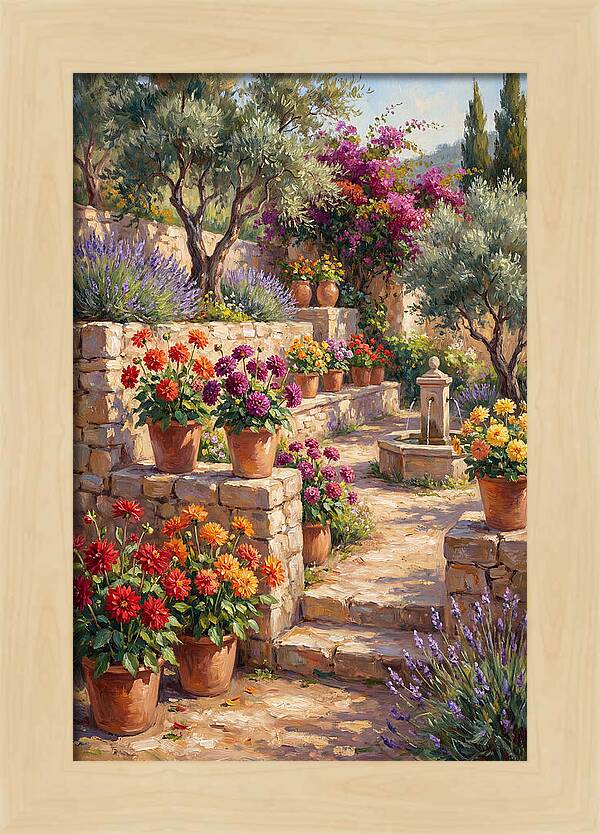 Dahlia Garden Serenity