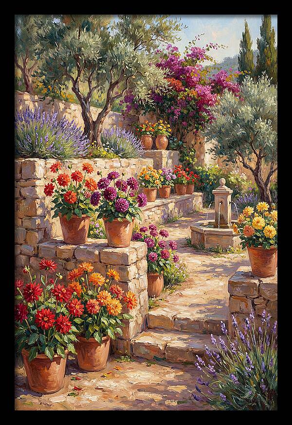 Dahlia Garden Serenity