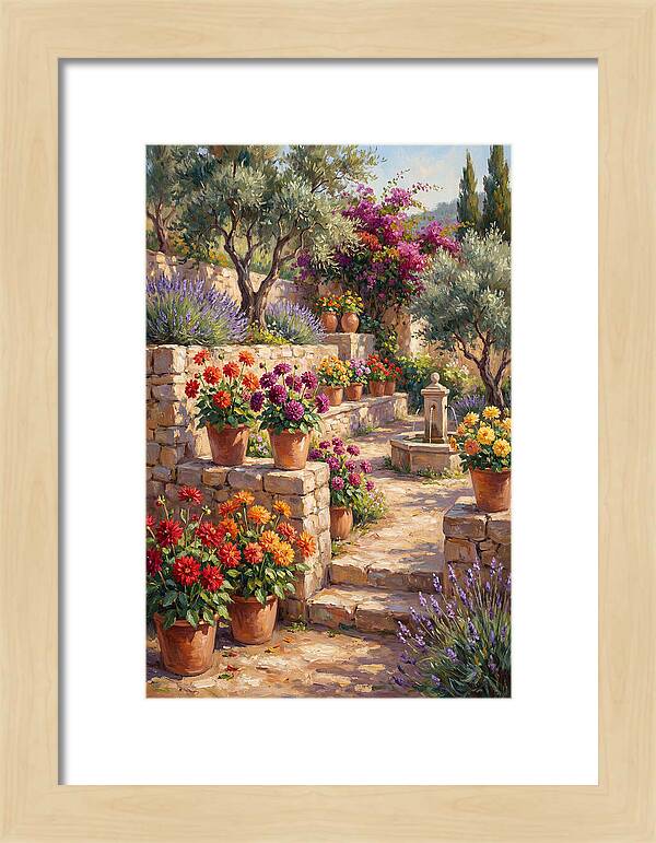 Dahlia Garden Serenity