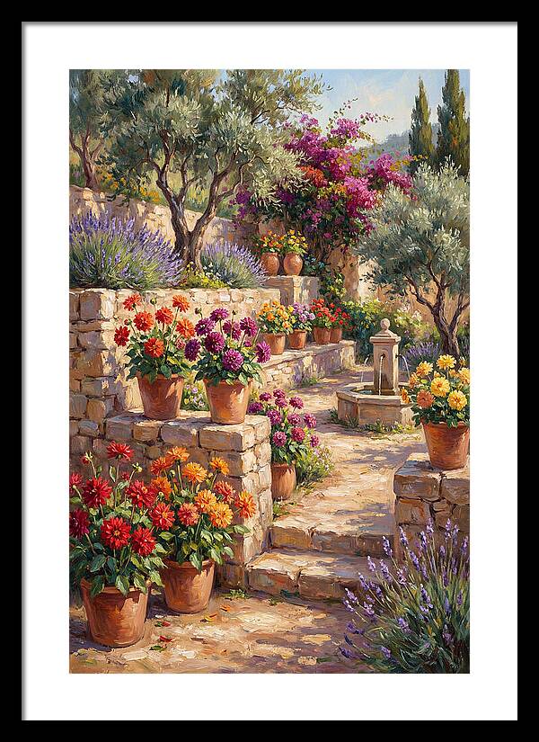 Dahlia Garden Serenity
