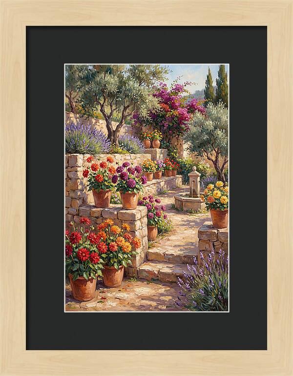 Dahlia Garden Serenity