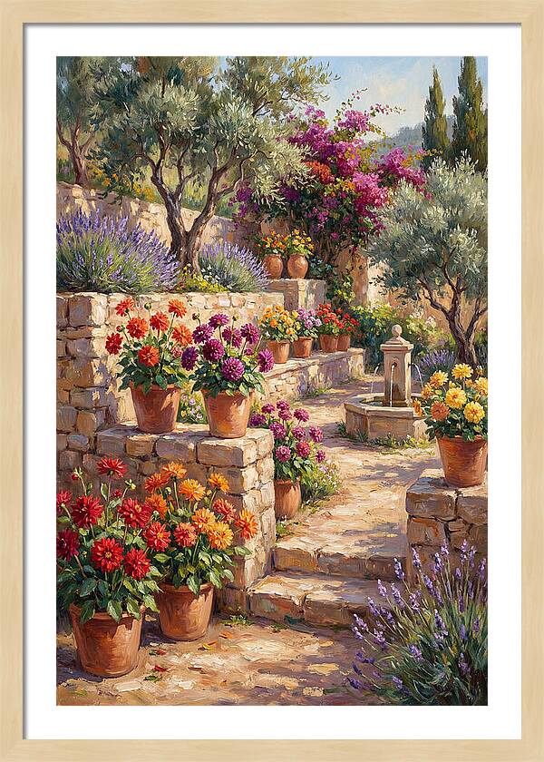 Dahlia Garden Serenity
