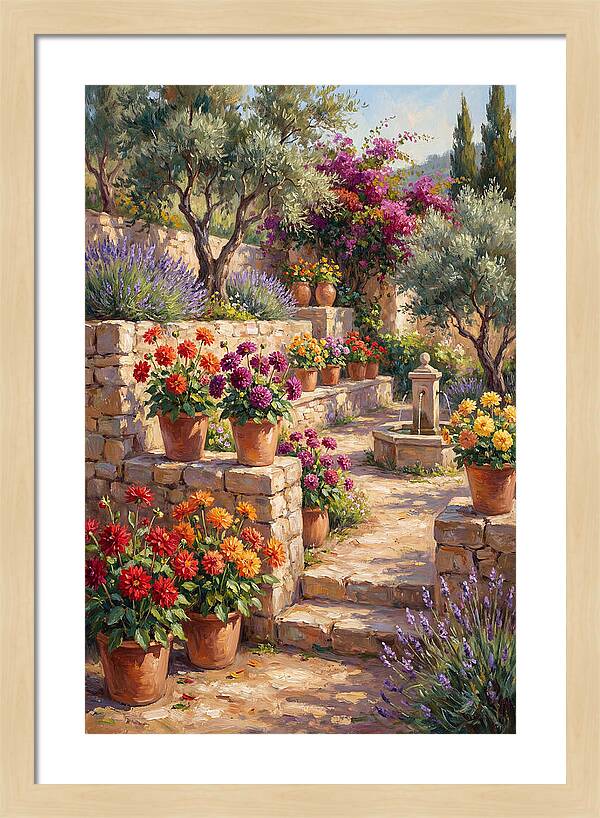 Dahlia Garden Serenity