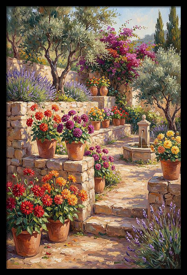Dahlia Garden Serenity
