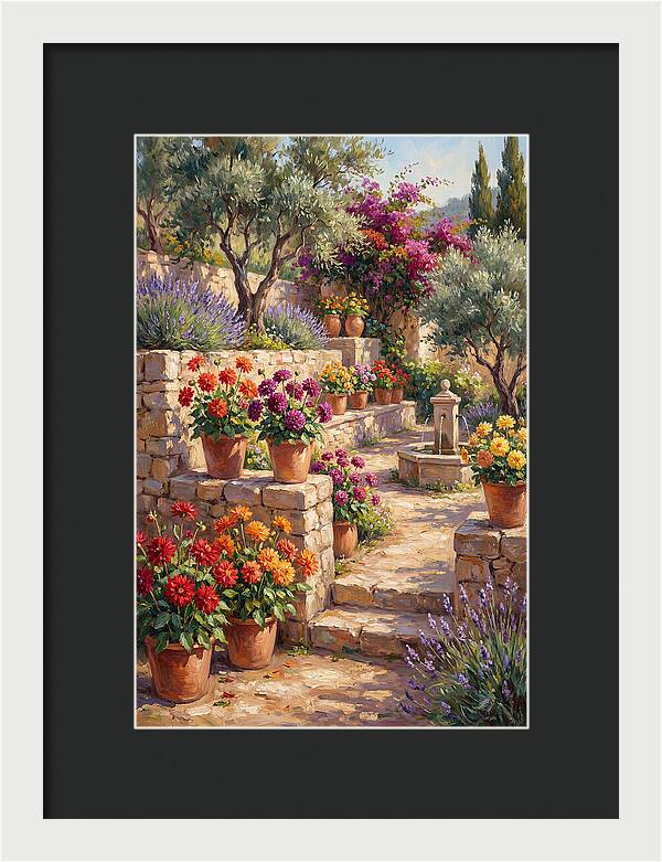 Dahlia Garden Serenity