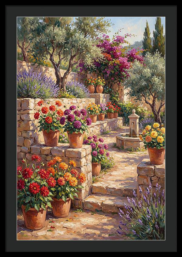 Dahlia Garden Serenity