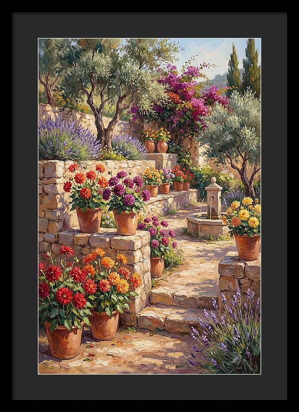 Dahlia Garden Serenity