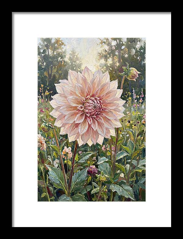 Dahlia In Bloom