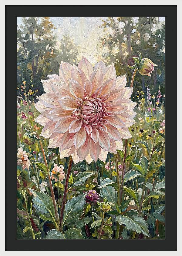 Dahlia In Bloom