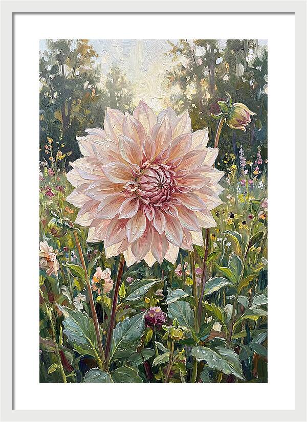 Dahlia In Bloom