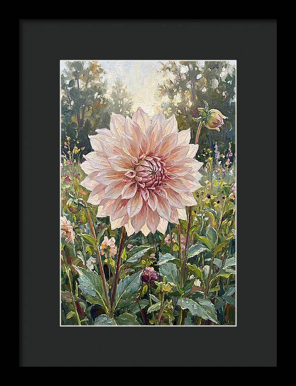 Dahlia In Bloom