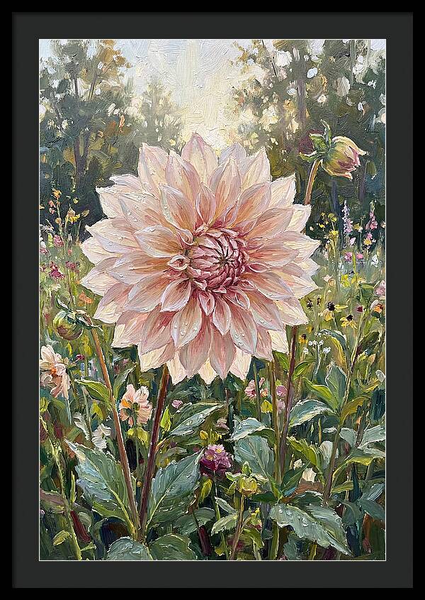 Dahlia In Bloom