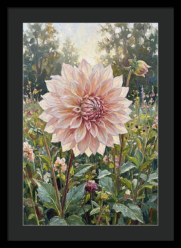Dahlia In Bloom