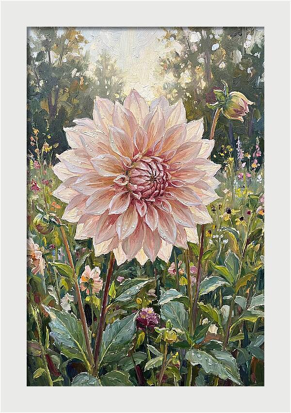 Dahlia In Bloom