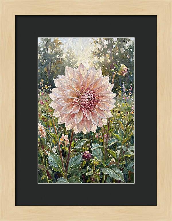 Dahlia In Bloom