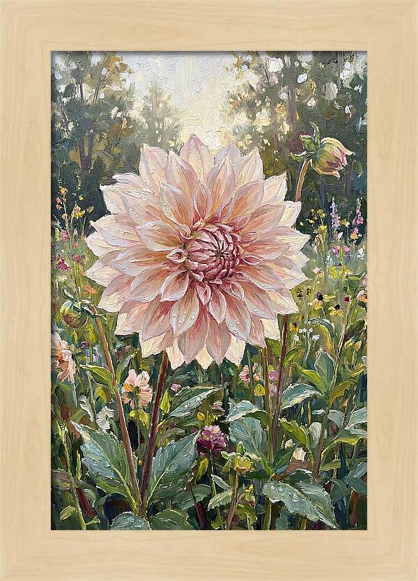 Dahlia In Bloom