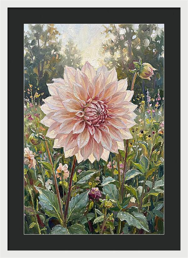 Dahlia In Bloom