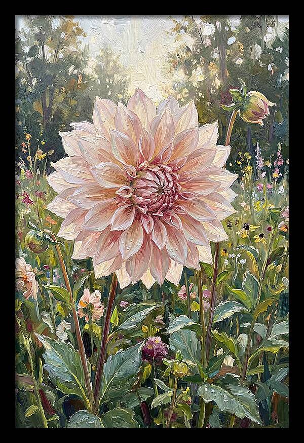 Dahlia In Bloom