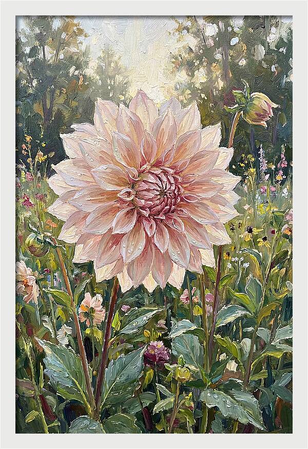 Dahlia In Bloom