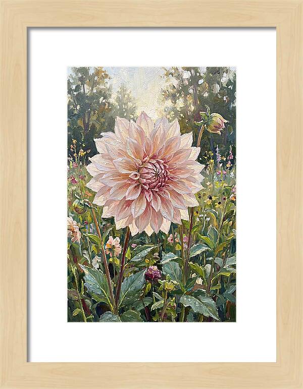 Dahlia In Bloom