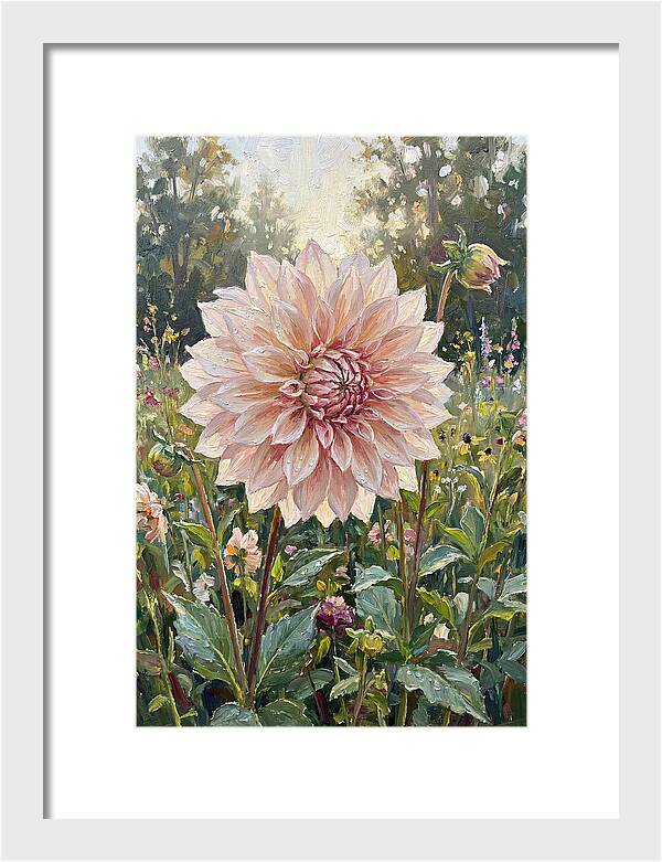 Dahlia In Bloom