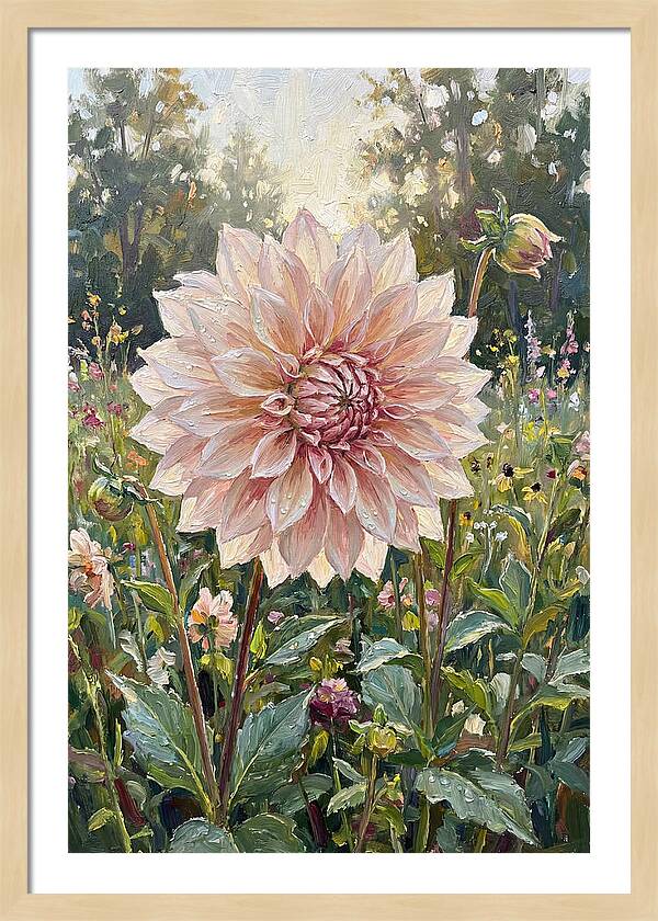 Dahlia In Bloom