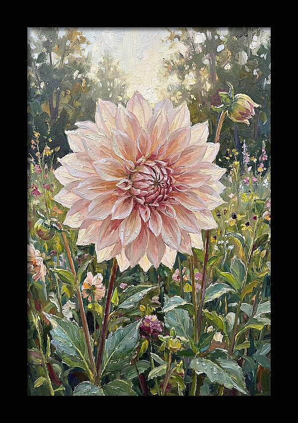 Dahlia In Bloom