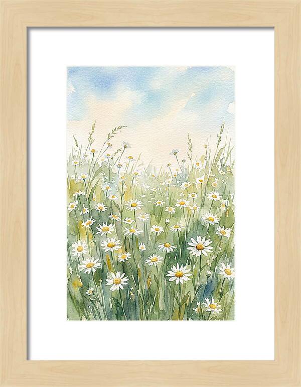 Daisies In Tranquil Harmony