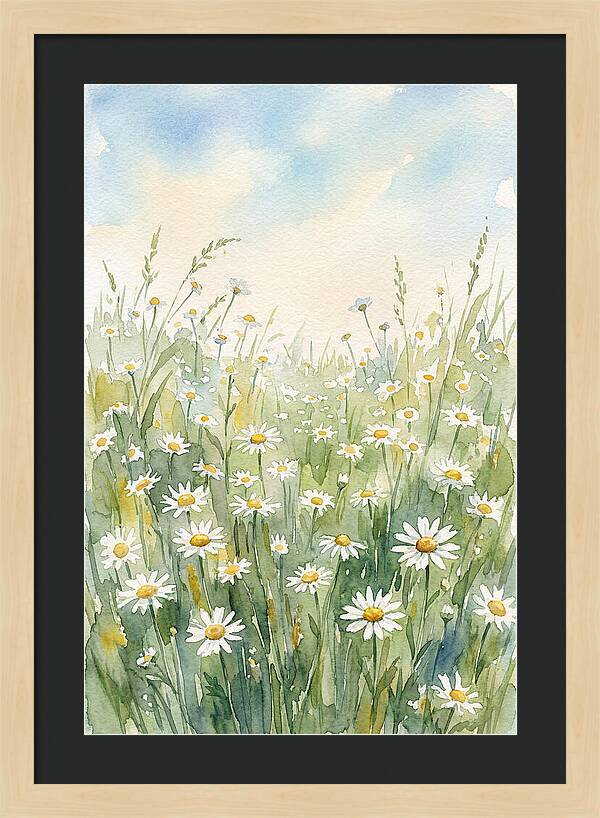 Daisies In Tranquil Harmony