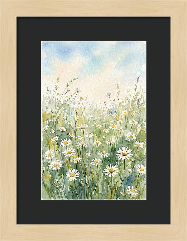 Daisies In Tranquil Harmony