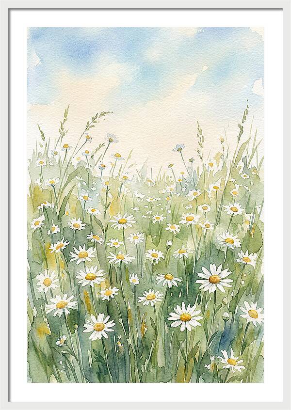 Daisies In Tranquil Harmony