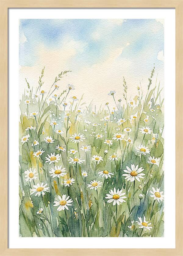 Daisies In Tranquil Harmony