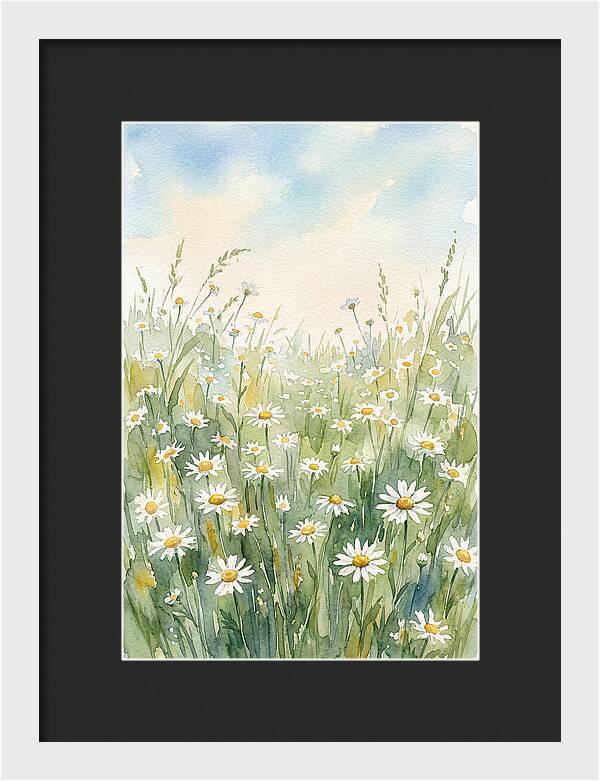 Daisies In Tranquil Harmony