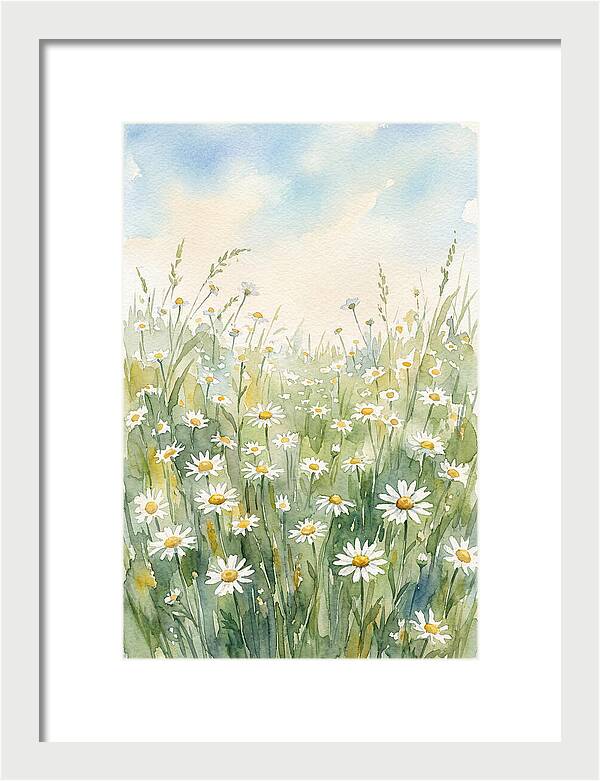 Daisies In Tranquil Harmony