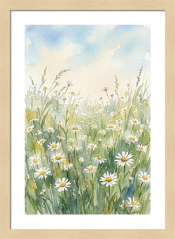 Daisies In Tranquil Harmony