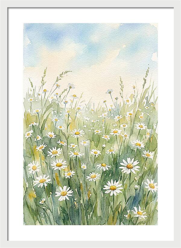 Daisies In Tranquil Harmony