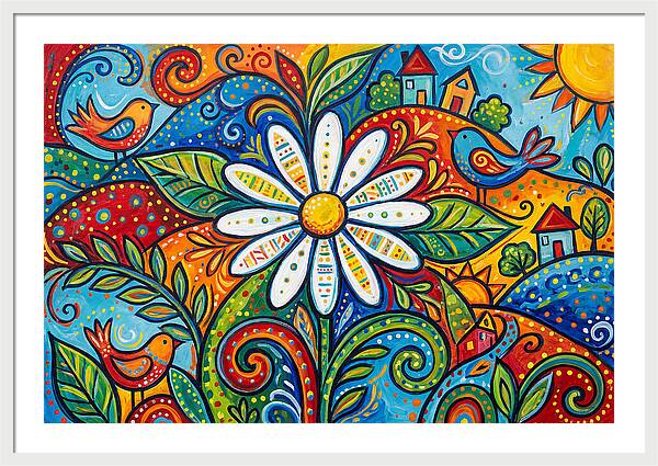 Daisy Delight In Color