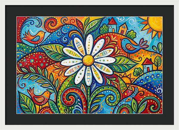 Daisy Delight In Color