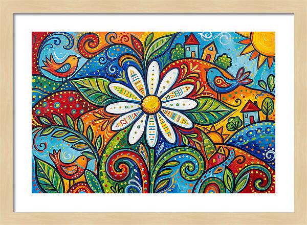 Daisy Delight In Color