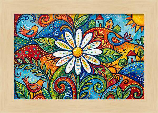 Daisy Delight In Color
