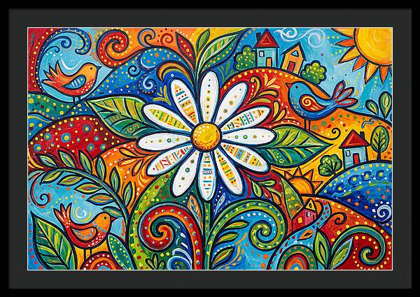 Daisy Delight In Color