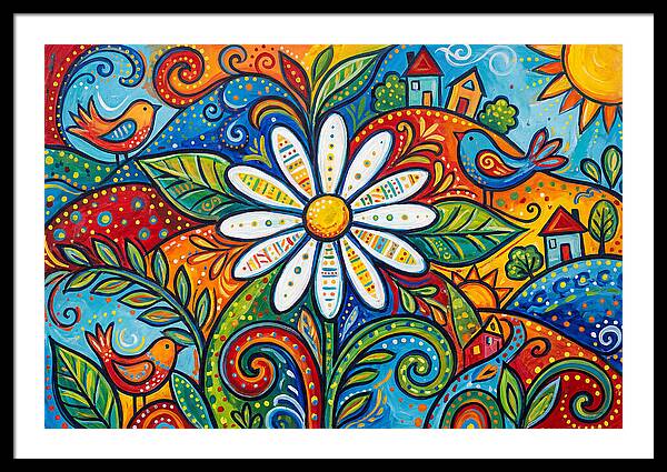 Daisy Delight In Color