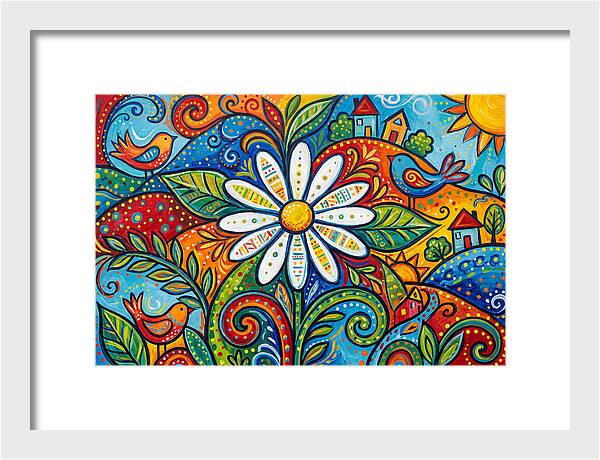 Daisy Delight In Color
